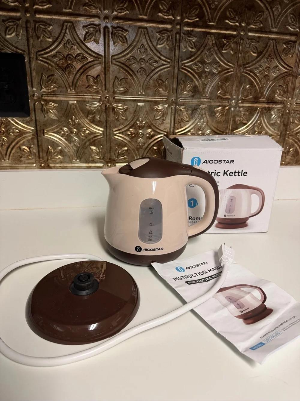 Aigostar Electric Kettle Romeo 1L